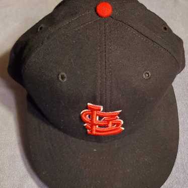 Vtg 1990's New Era 5950 Wool Hat 7 1/4 St. Louis … - image 1
