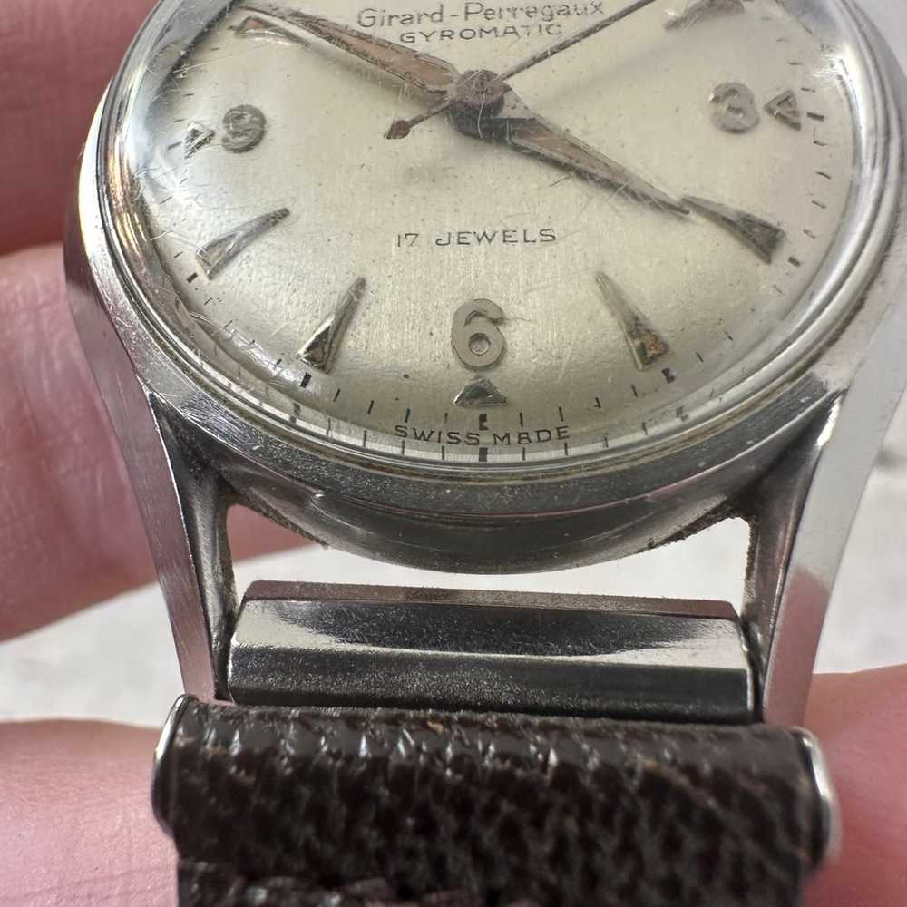 Vintage Girard Perregaux Gyromatic 17 Jewels Watch - image 10
