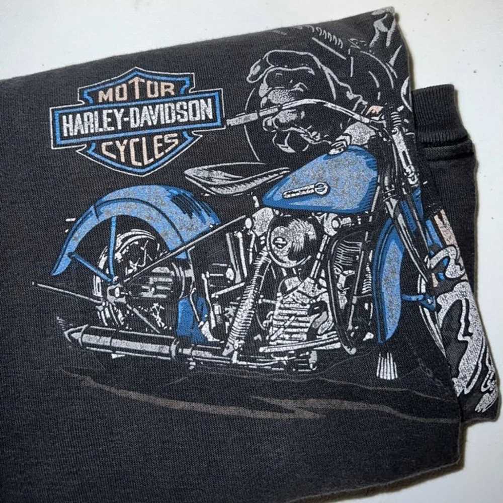 Vintage Men’s 90s Harley Davidson Chicago Illinoi… - image 7
