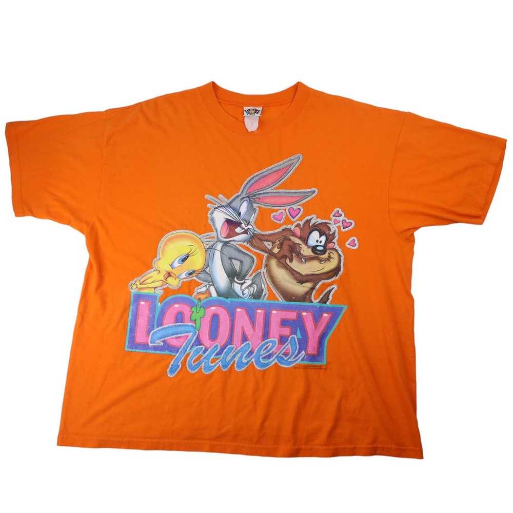 Vintage Looney Tunes Graphic T Shirt - image 1