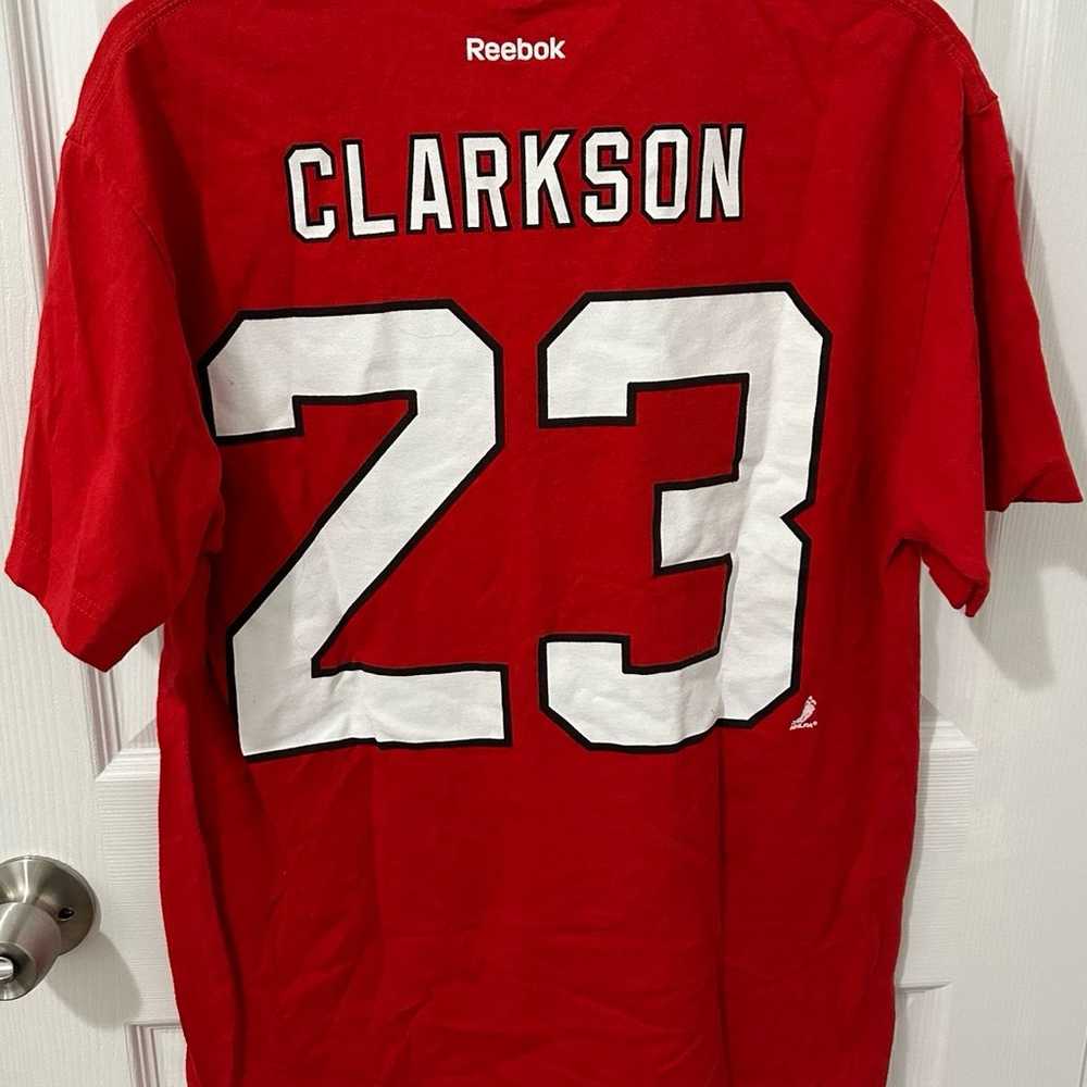 NJ DEVILS CLARKSON “23” Graphic Tee L - image 4