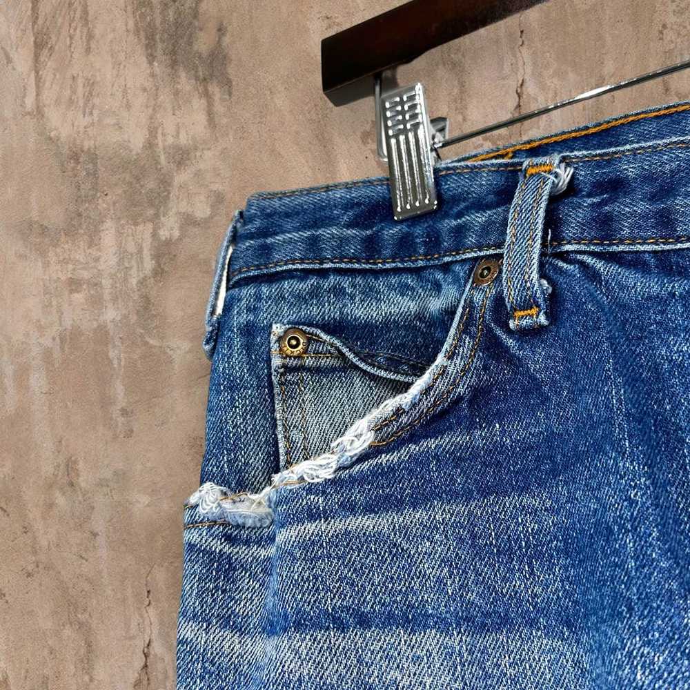 Vintage Dickies Jeans Medium Wash Work Wear Denim… - image 5