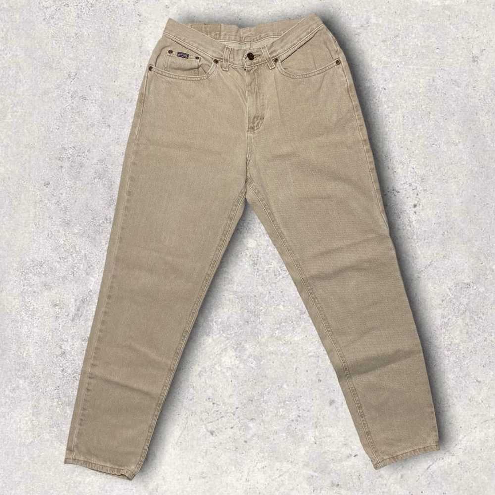 Vintage Tan Lee Riders Relaxed Fit Jeans Tapered … - image 2