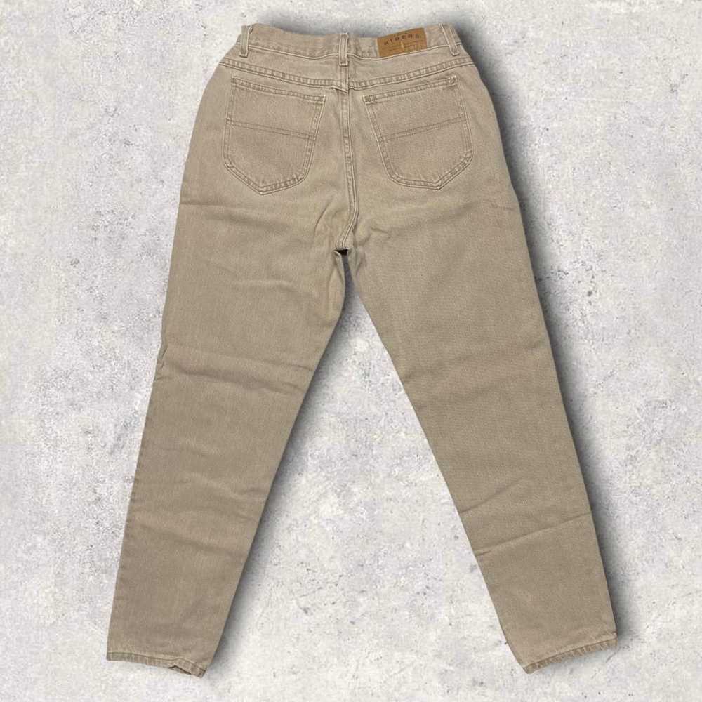 Vintage Tan Lee Riders Relaxed Fit Jeans Tapered … - image 3