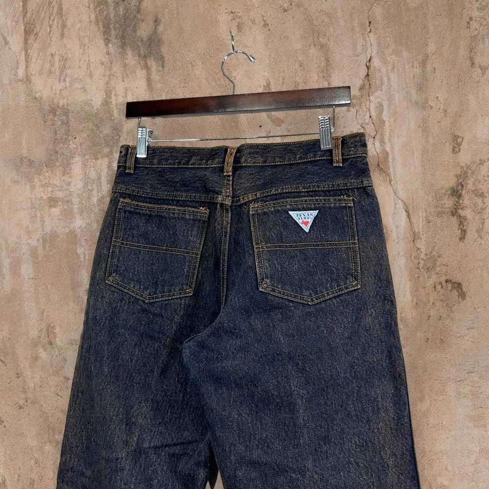Vintage Texas Tuff Jeans Dark Wash Denim Relaxed … - image 1
