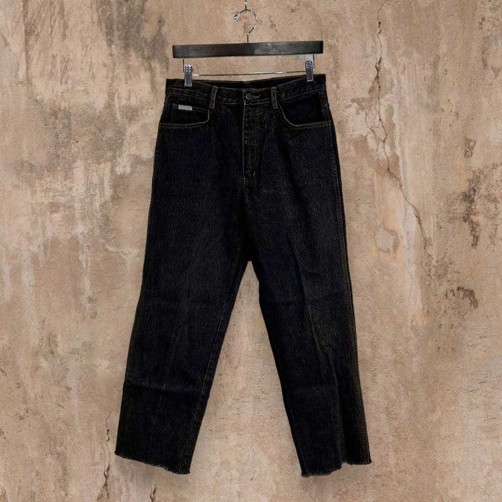 Vintage Texas Tuff Jeans Dark Wash Denim Relaxed … - image 3
