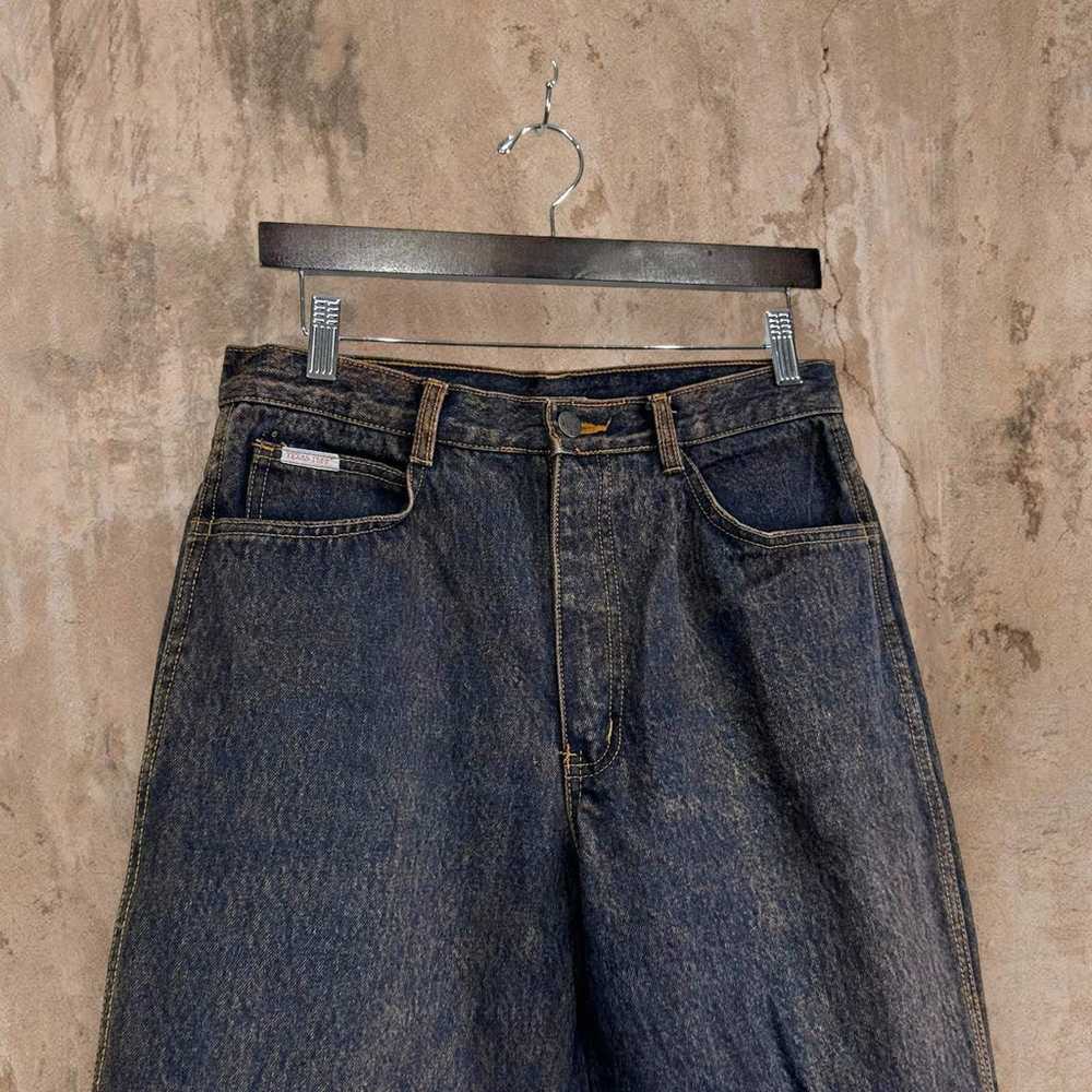 Vintage Texas Tuff Jeans Dark Wash Denim Relaxed … - image 4