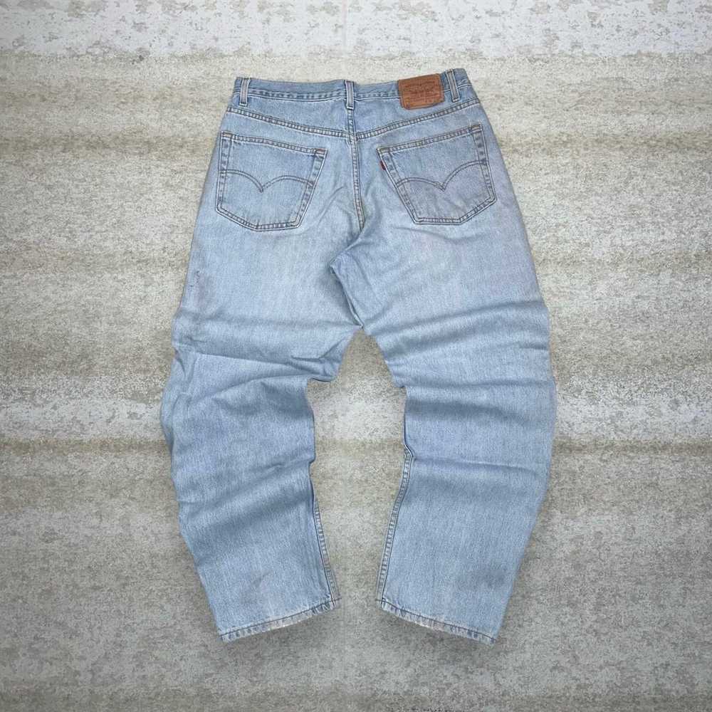 Vintage Levis Jeans 550 Relaxed Fit Light Wash Ma… - image 1