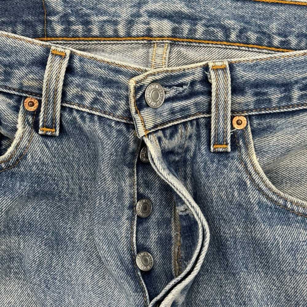 Vintage 1990s Levi’s Made in USA denim jeans men … - image 6