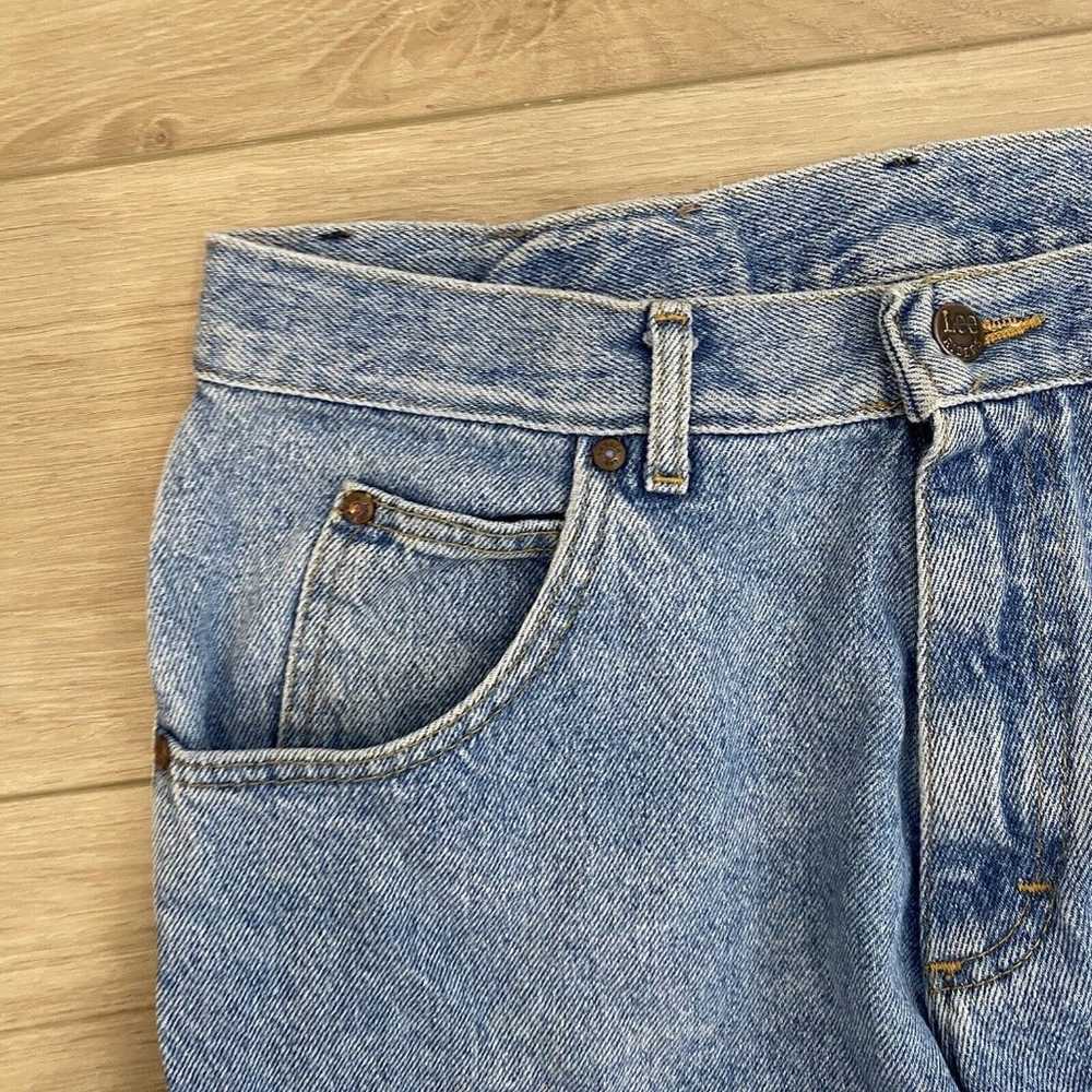 Vintage Lee Riders Jeans Mens 32x32 Straight Leg … - image 3