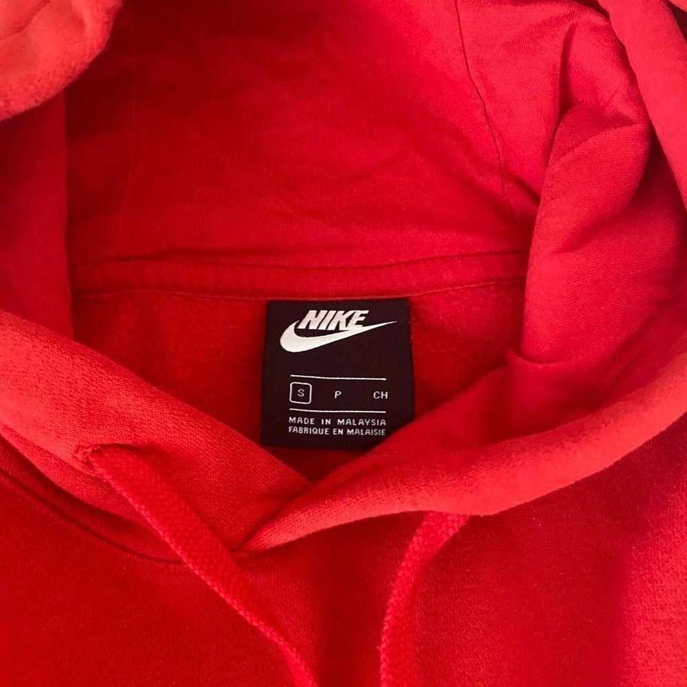 Red Nike hoodie Sportswear Club Fleece Hoodie Red… - image 2