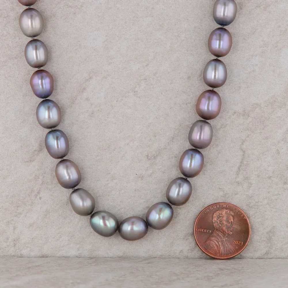 Slane and Slane Tahitian Cultured Pearl Necklace … - image 2