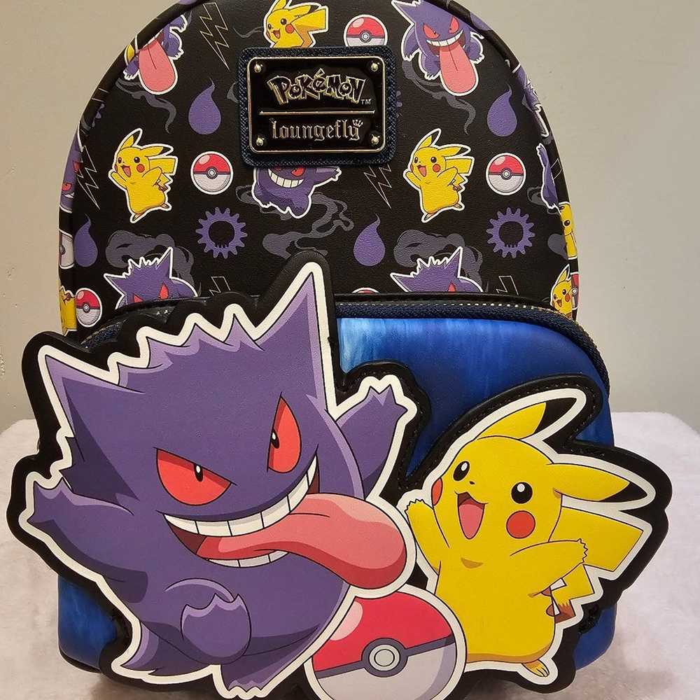 Loungefly Pokémon Pikachu & Gengar Mini Backpack - image 2