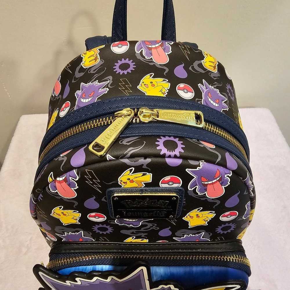 Loungefly Pokémon Pikachu & Gengar Mini Backpack - image 9