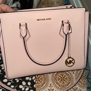 Michael Kors blush pink purse