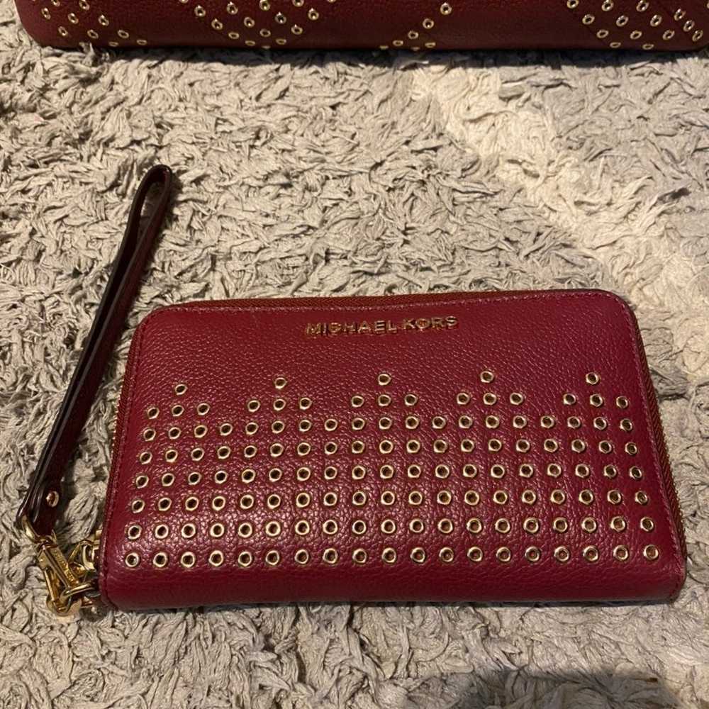 Michael Kors Adele Handbag and Wallet - image 9