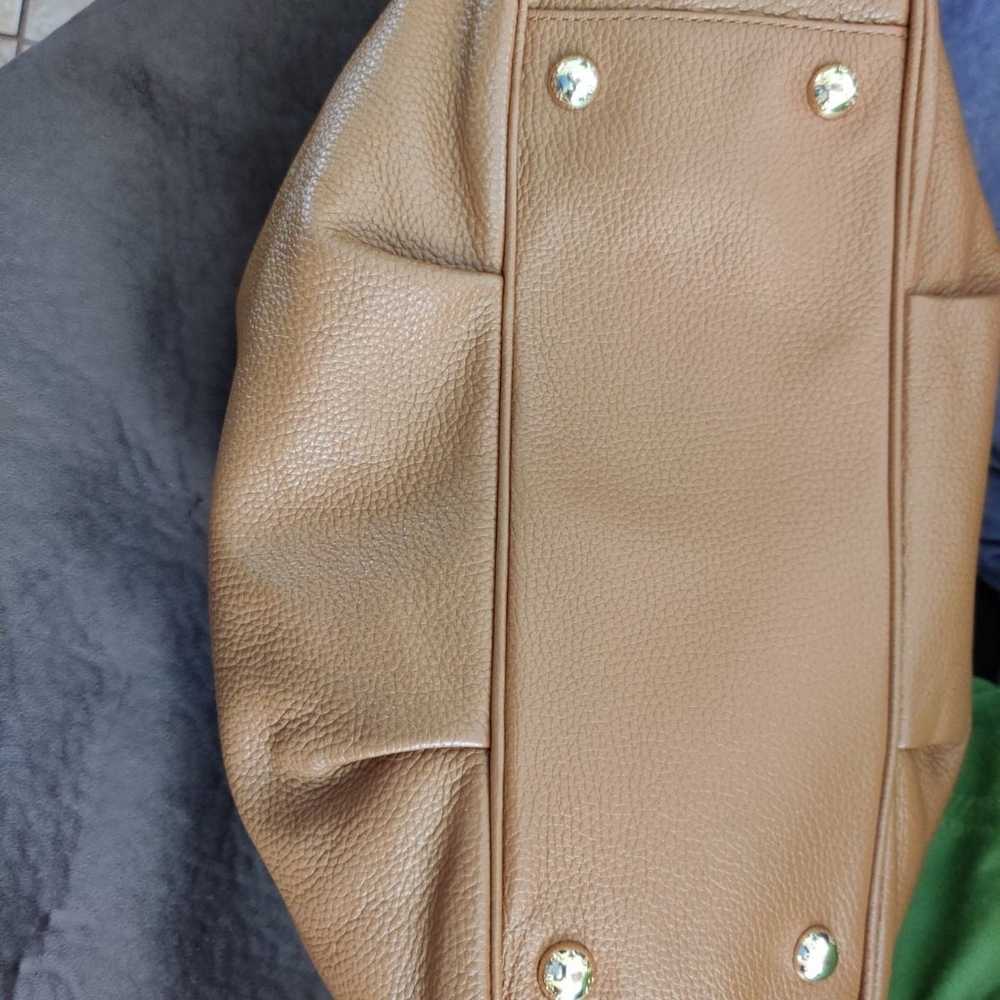 Michael Kors Carmel Fulton Pebbled Shoulder Bag - image 8