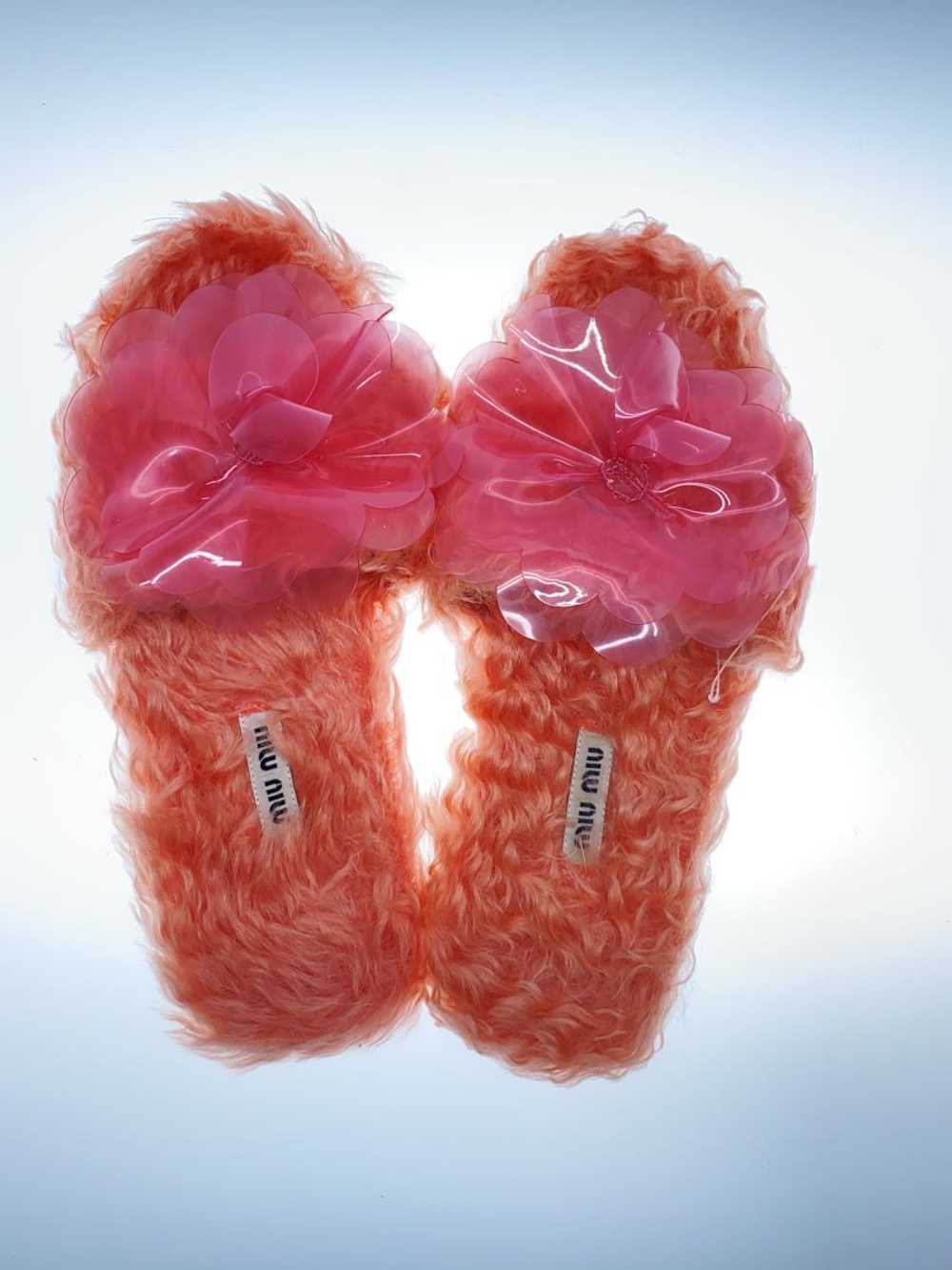 Miu Miu Fur Sandals/37/Pnk Shoes BO772 - image 3