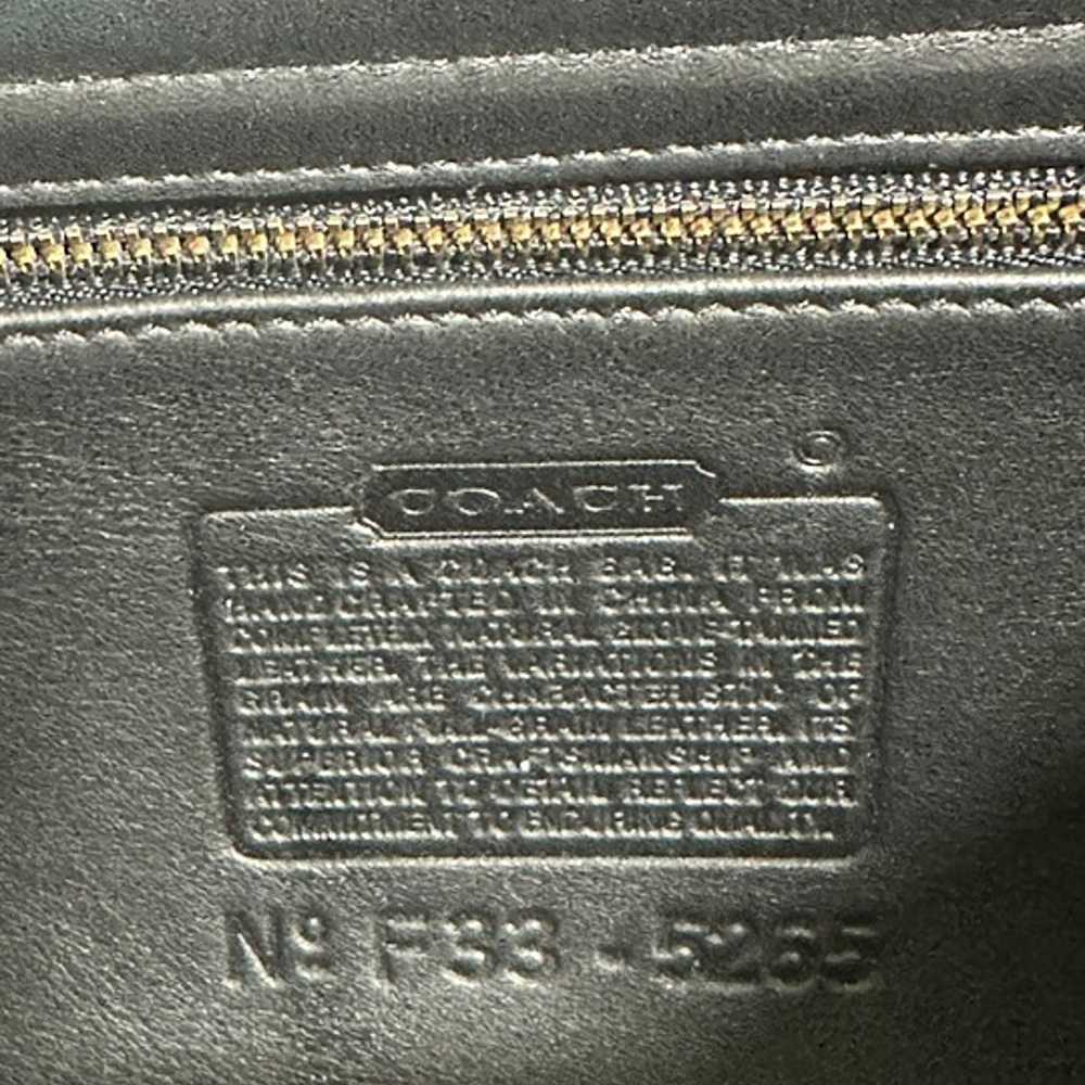 Coach Leather Briefcase / Work Bag - image 5
