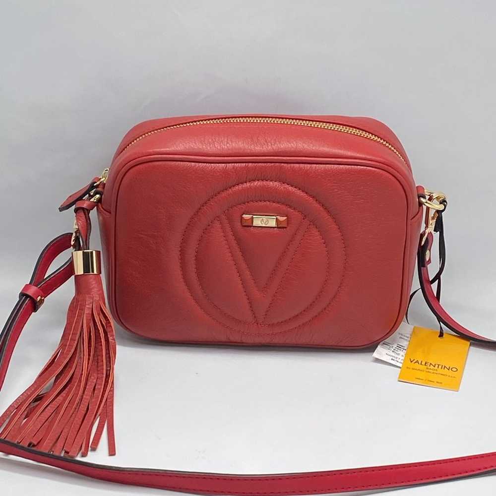 Valentino Mario Mia Leather Shoulder Bag - image 2