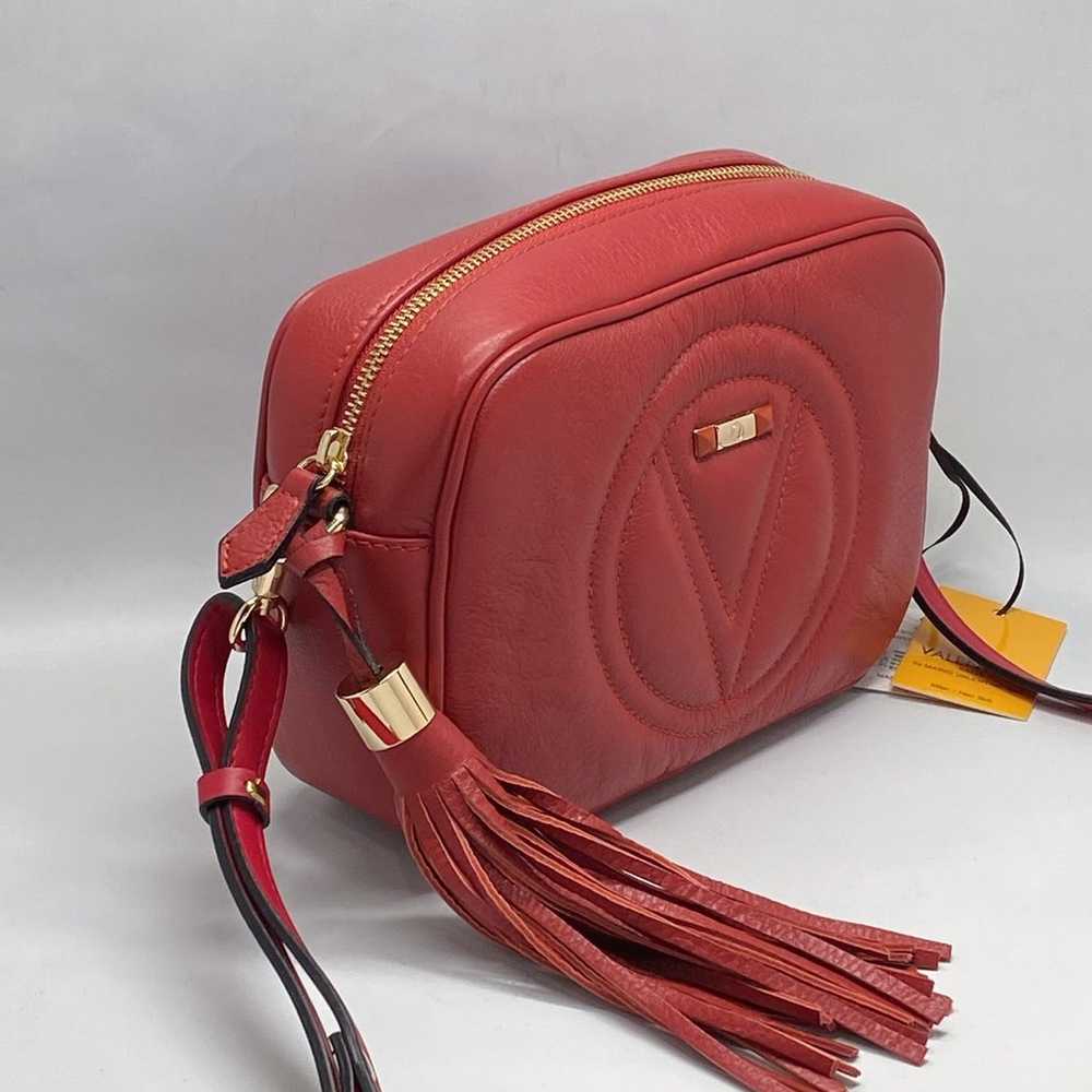 Valentino Mario Mia Leather Shoulder Bag - image 3