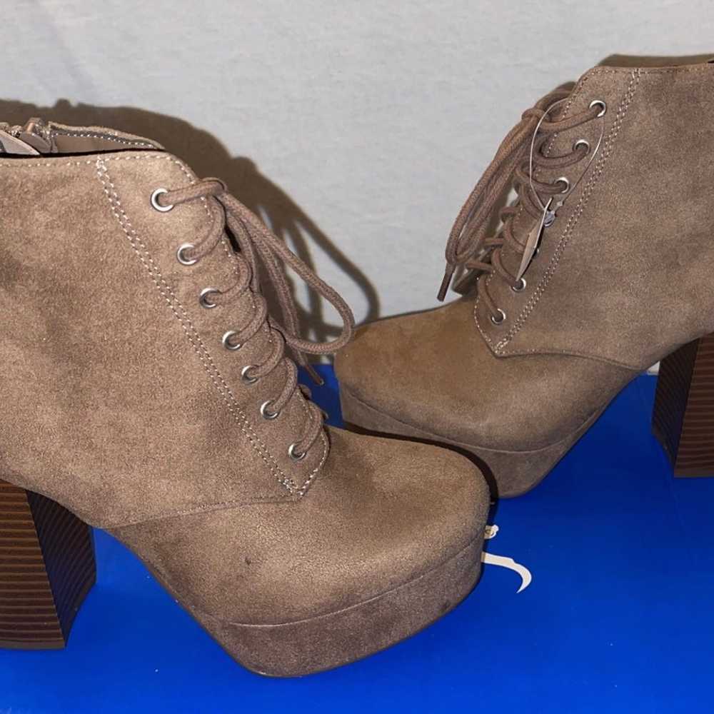 Shiekh Lace Up Booties Size 7 - image 3