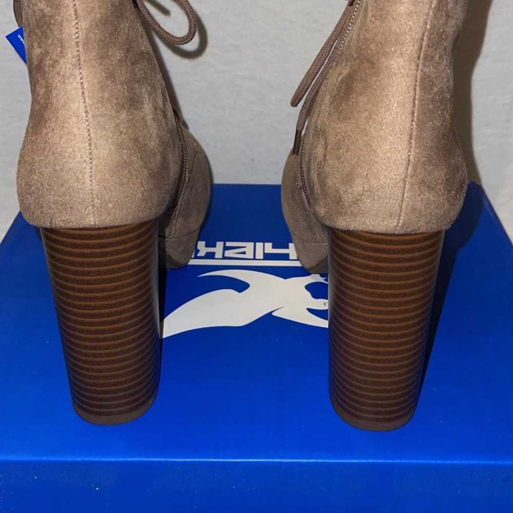 Shiekh Lace Up Booties Size 7 - image 6