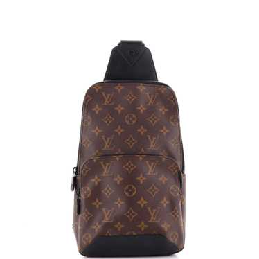 Louis Vuitton Avenue Sling Bag Macassar Monogram … - image 1