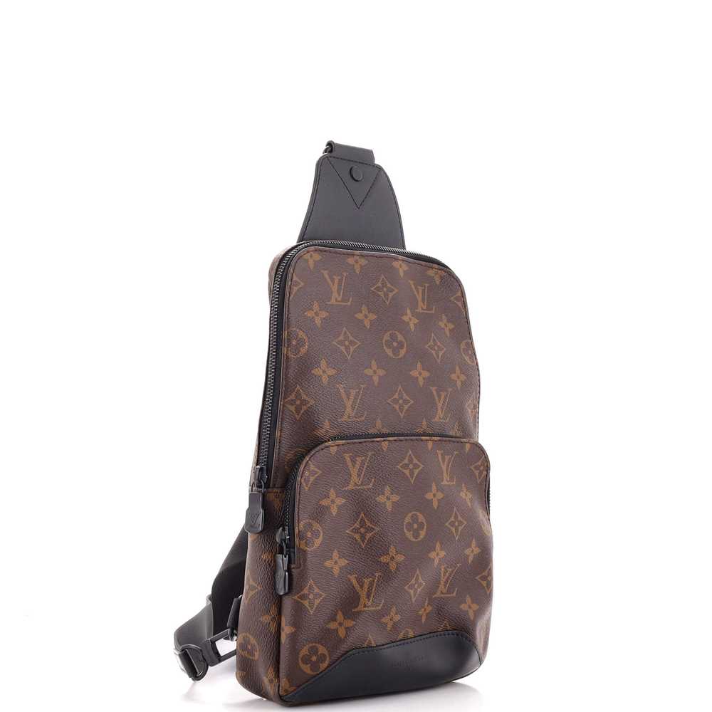 Louis Vuitton Avenue Sling Bag Macassar Monogram … - image 2