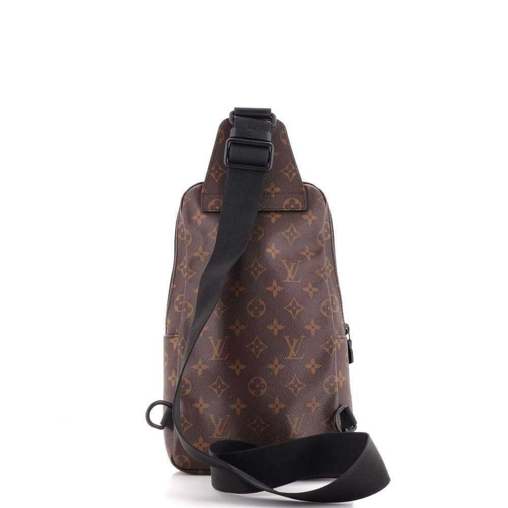 Louis Vuitton Avenue Sling Bag Macassar Monogram … - image 3