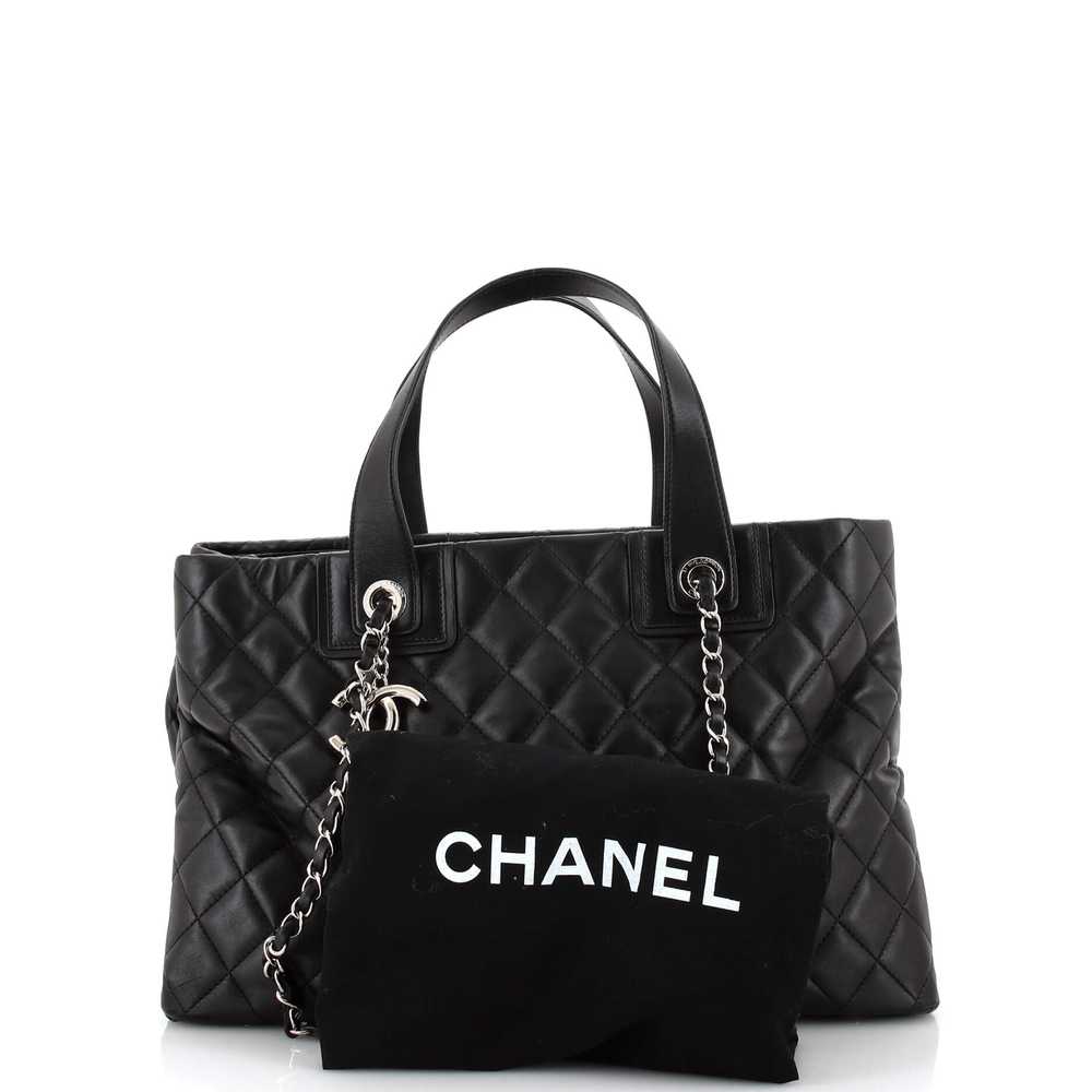 CHANEL Daily Shopping Tote Quilted Lambskin - image 2