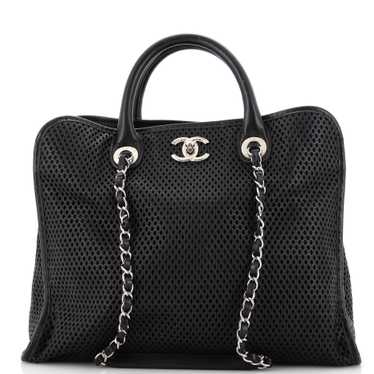 CHANEL Up In The Air Convertible Tote Perforated … - image 1