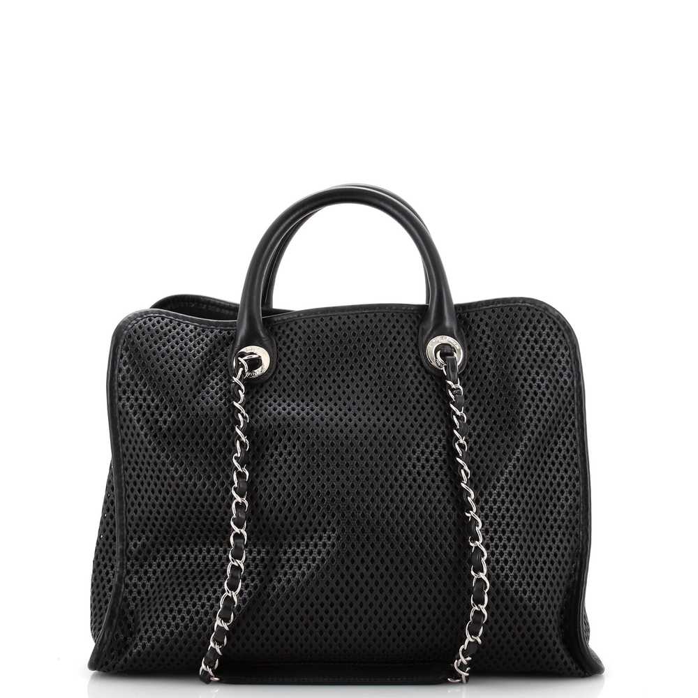 CHANEL Up In The Air Convertible Tote Perforated … - image 3