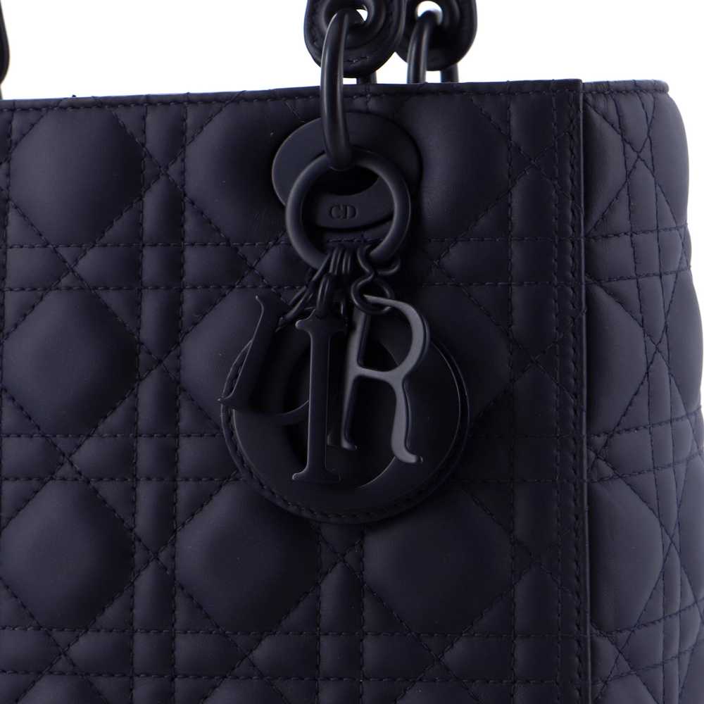 Christian Dior Ultra Matte Lady Dior Bag Cannage … - image 6