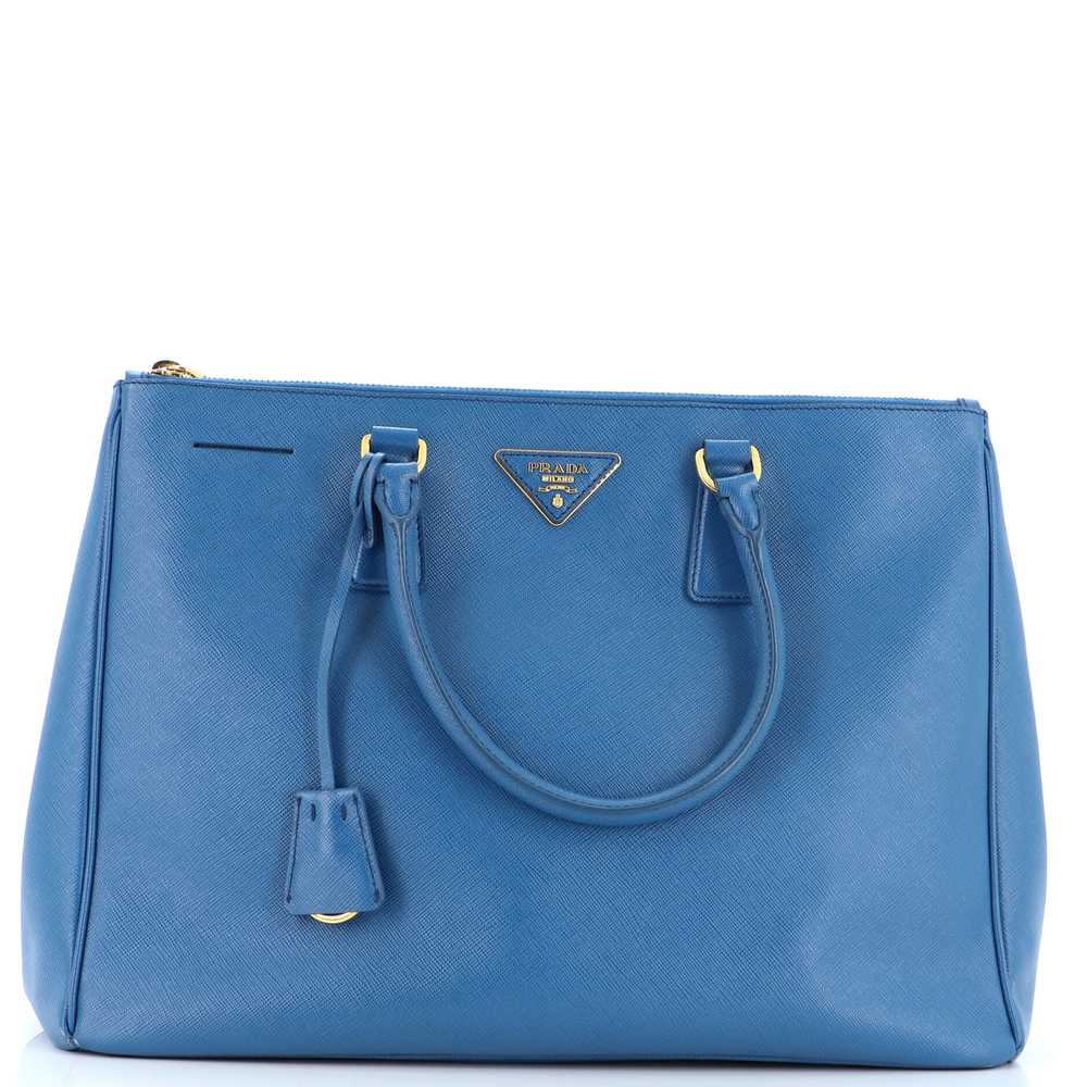 PRADA Double Zip Lux Tote Saffiano Leather Large - image 1