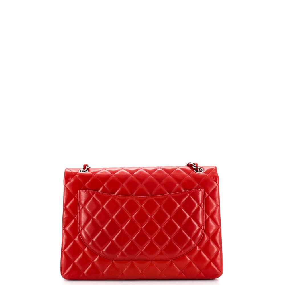 CHANEL Classic Single Flap Bag Quilted Lambskin M… - image 4