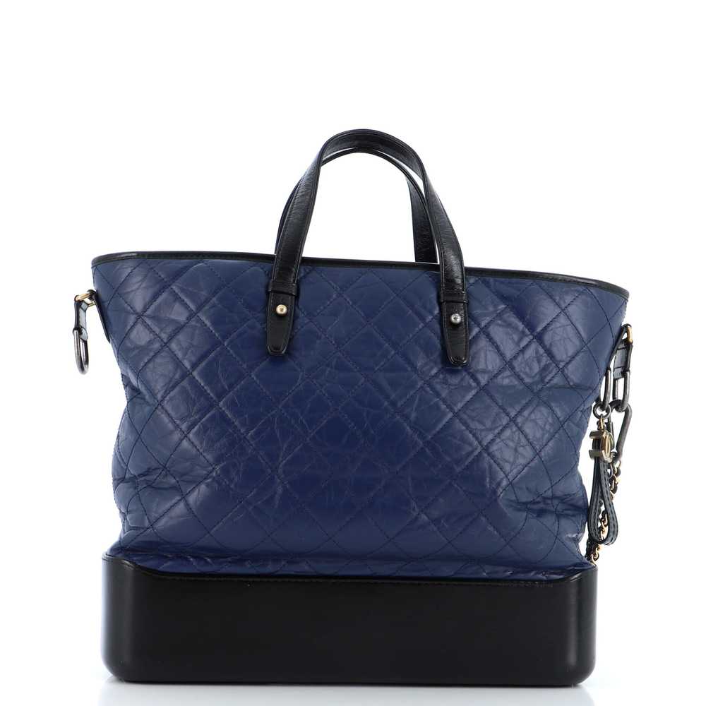 CHANEL Gabrielle Shopping Tote Quilted Calfskin L… - image 3