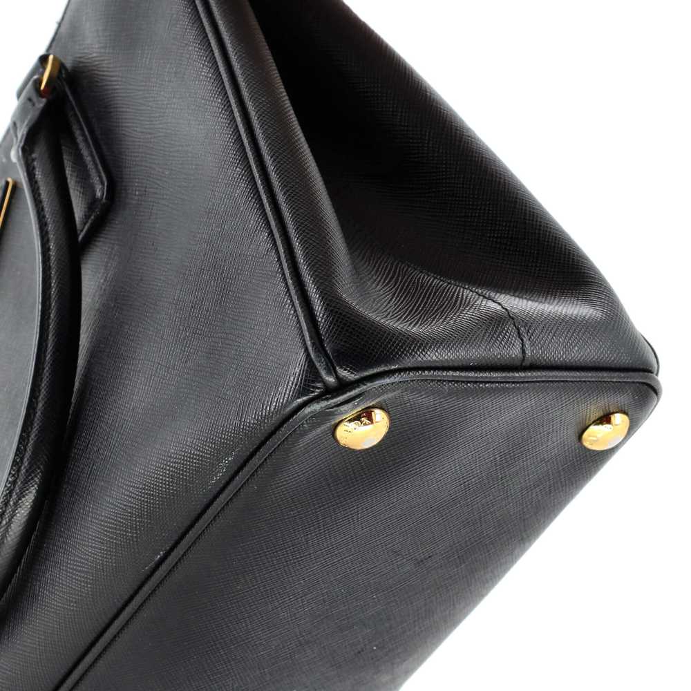 PRADA Double Zip Lux Tote Saffiano Leather Small - image 6