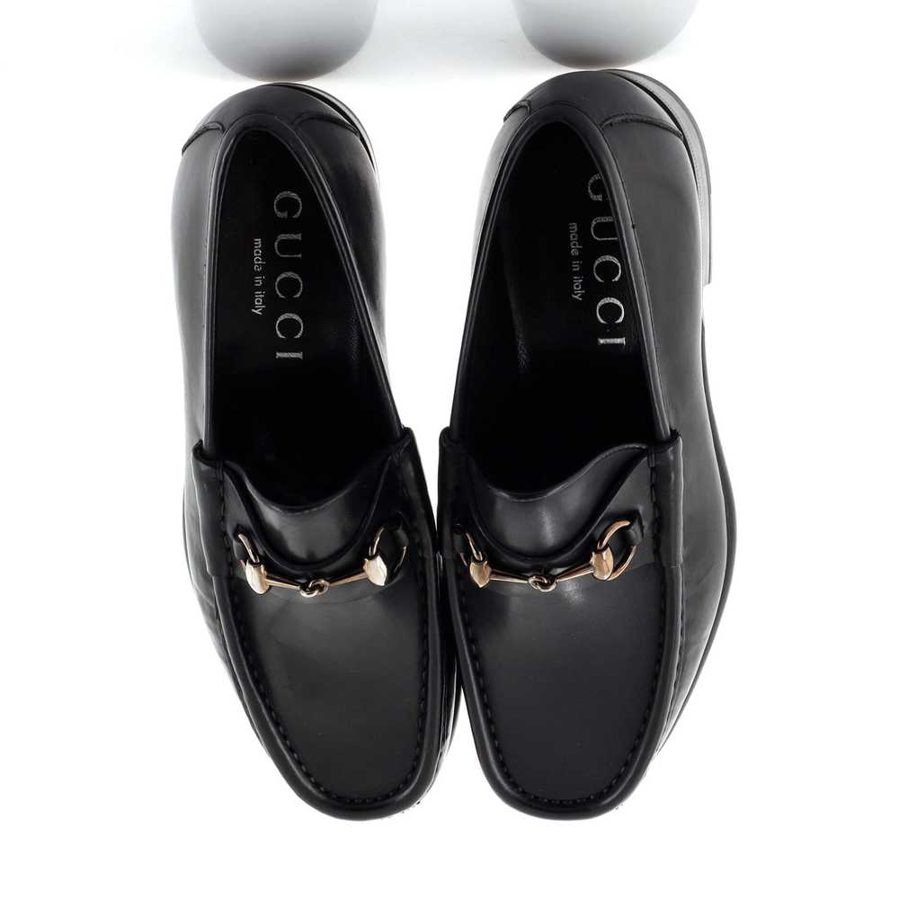 GUCCI Men's 1953 Horsebit Loafers Leather - image 2