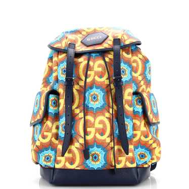 GUCCI Double Pocket Belt Backpack Kaleidoscope Pr… - image 1