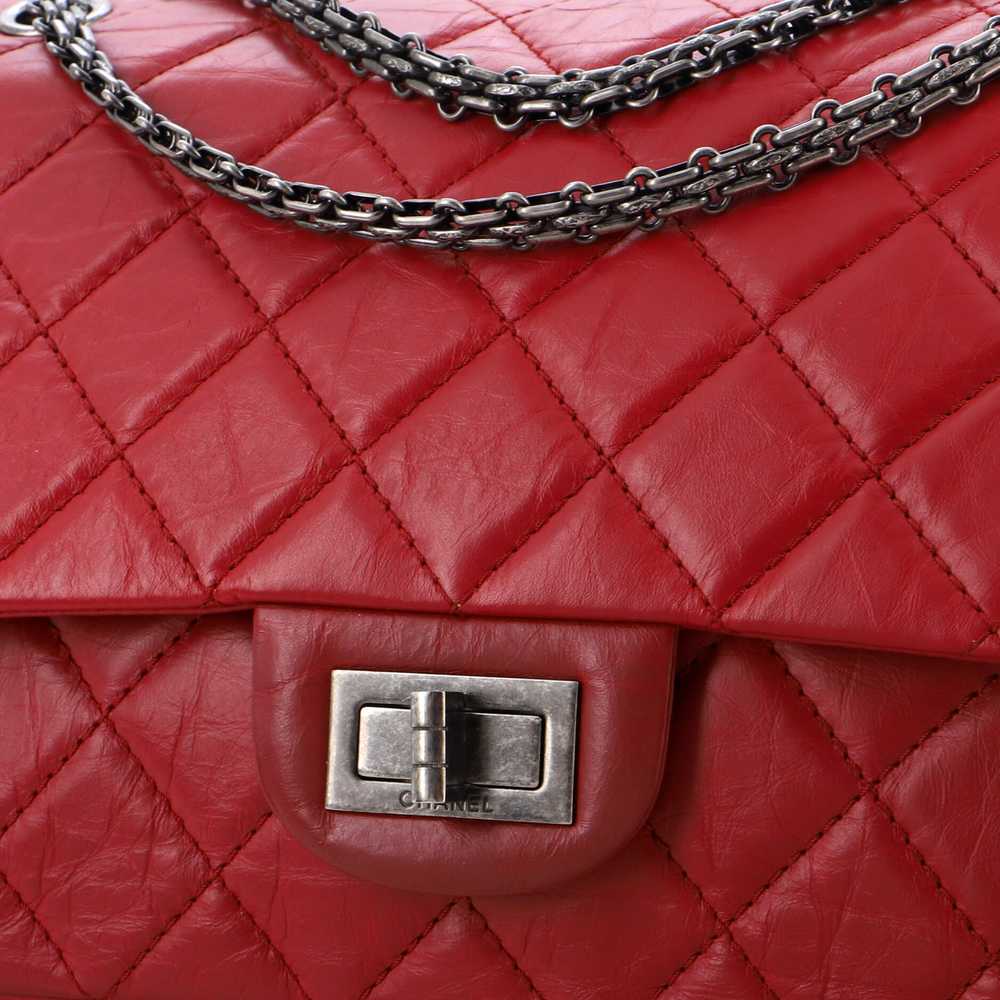 CHANEL Reissue 2.55 Flap Bag Quilted Aged Calfski… - image 7