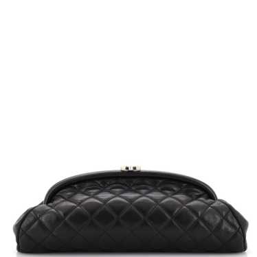 CHANEL Timeless Clutch Quilted Lambskin