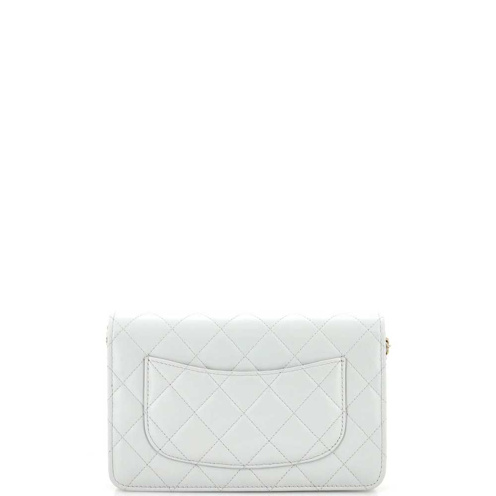 CHANEL Wallet on Chain Quilted Lambskin - image 4