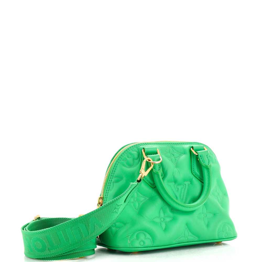 Louis Vuitton Alma Handbag Bubblegram Leather BB - image 2