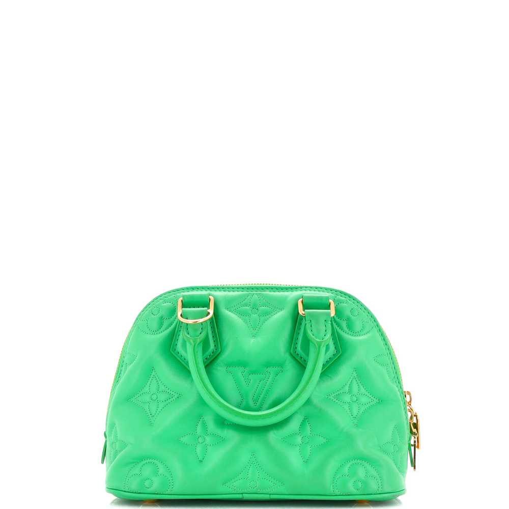 Louis Vuitton Alma Handbag Bubblegram Leather BB - image 3