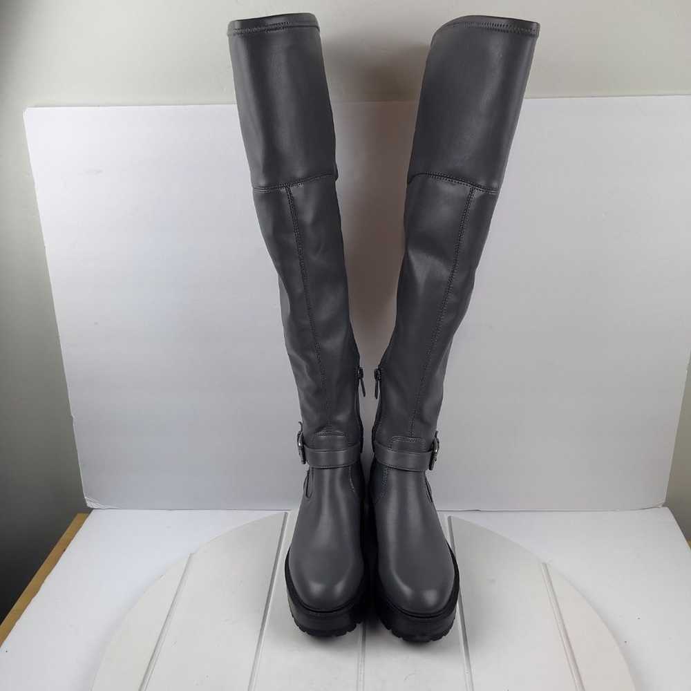 GUESS Frazer Boots Gray Womens Size 5M - image 2