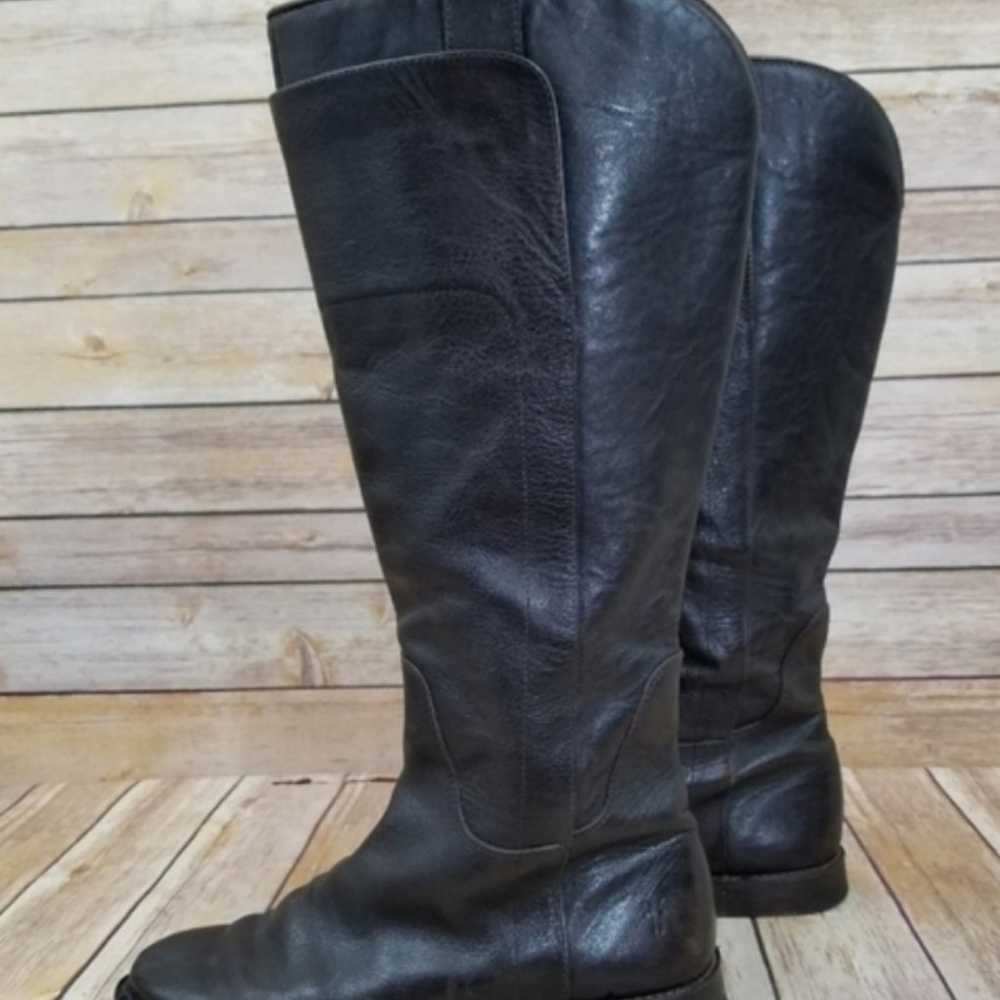 Frye boots size 7 Paige tall riding boots - image 2