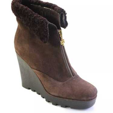 diane von furstenberg shearling boots - image 1