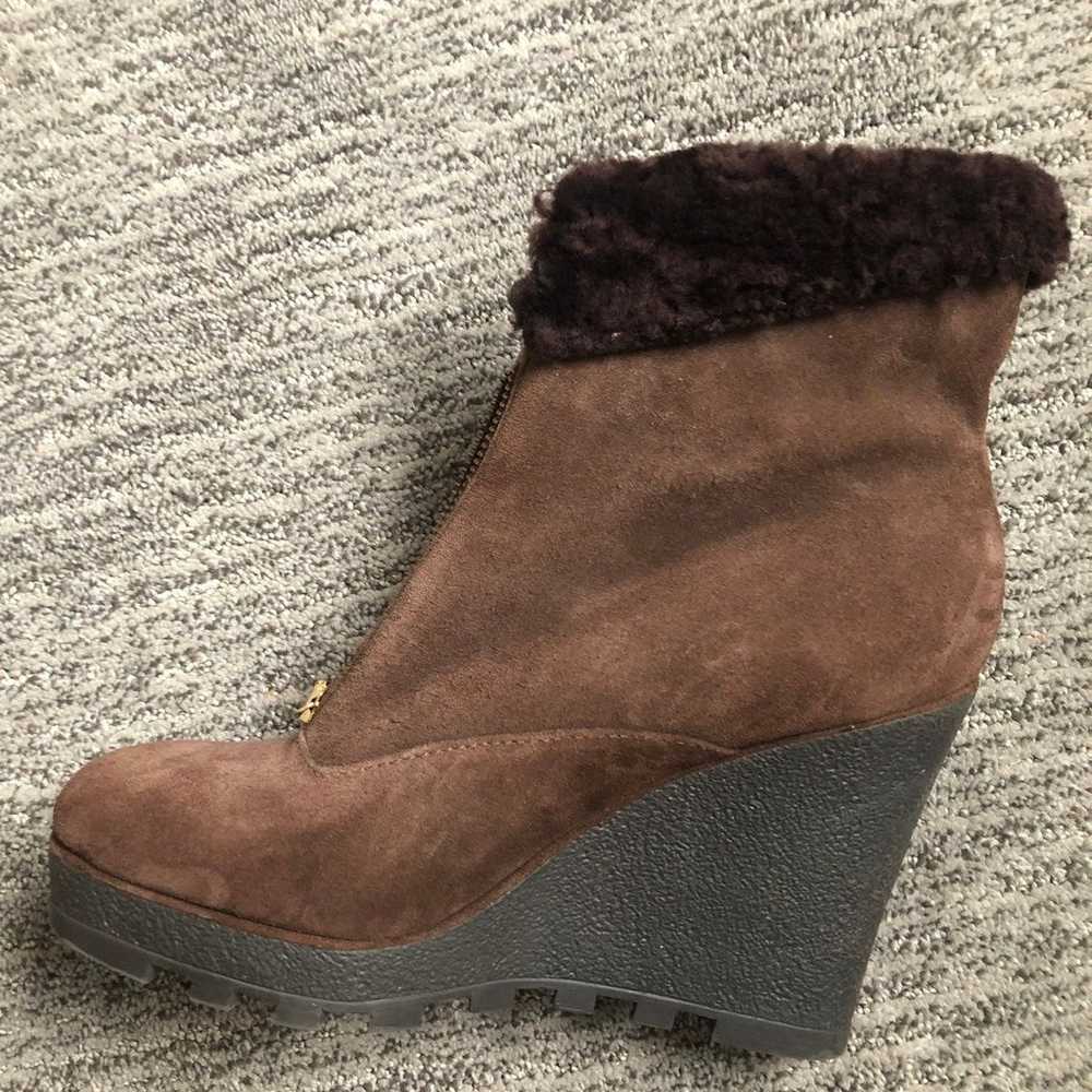 diane von furstenberg shearling boots - image 8