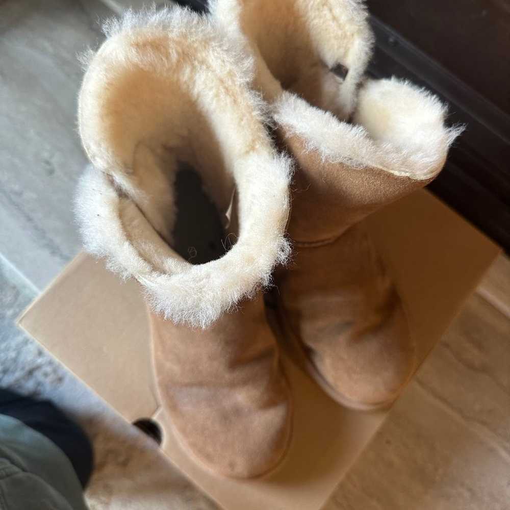 Authentic ugg like new chestnut Constantine boots… - image 8